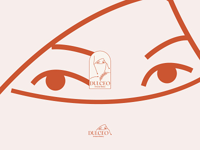 DULCEO bakery logo concept