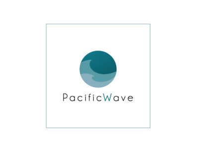 Pacific Wave logo logo branding logo design logodesign logos logotype ocean logo sea logo water logo