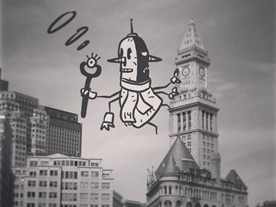 2014 Doodle Monster character doodle illustration monster photo sketch