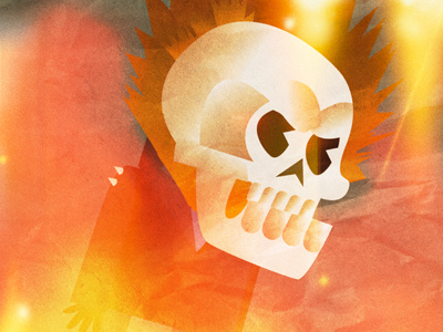 Ghost Rider Art character illustration