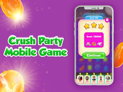 Crush Party Casual Mobile Game