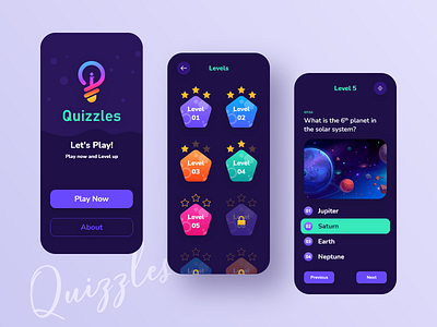 Quiz App UI Design