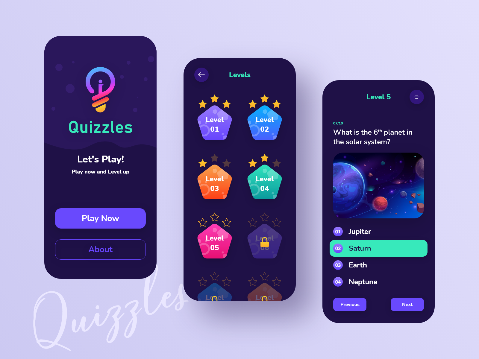 Quiz App Ui Template Free Download Ui Fresh Riset