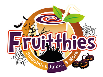 Juice Bar Holiday Themed Logos