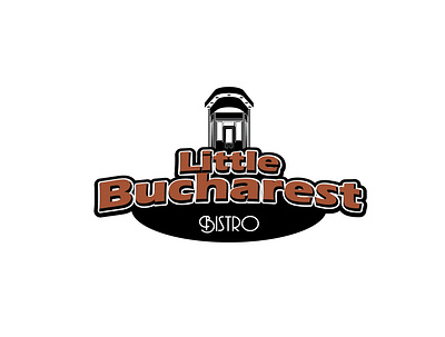 Little Bucharest Logo Design adobeillustator bistro bucharest chicago logoredesign modern redesign resturant vectorlogo