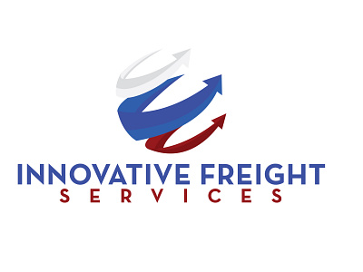 Innovative Freight Services Logo freight innovative logo services shipping company world