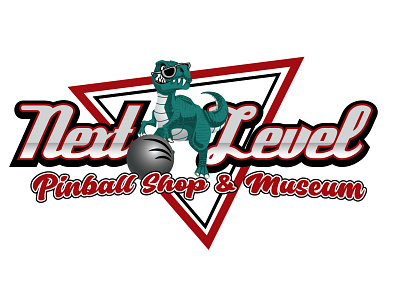 Next Level Pinball Shop and Museum cool dino dinosaur gaming museum pinball shop shopify