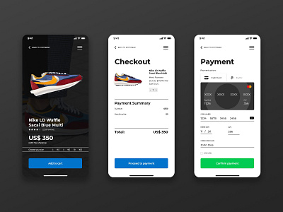 Credit Card Checkout - Daily UI Challenge #2 credit card credit card checkout daily 100 challenge daily ui minimal mobile mobile ui philippines ui uiux ux xd