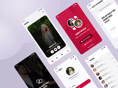 Konnected Lives Dating App UI