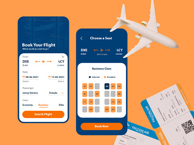 Flight Booking App Design app design booking app flight