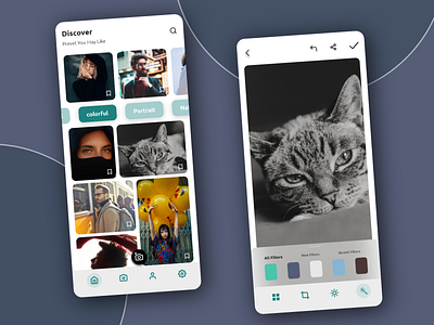 Photo Editing App Design