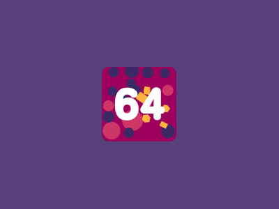 64 tile 2048 animated edition 2048 game 64 cube number tile