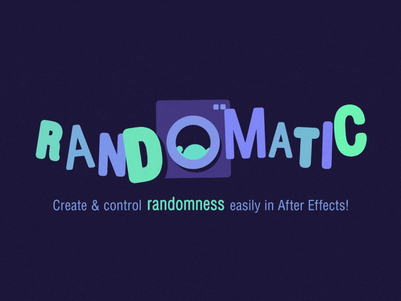 Randomatic Script for After Effects