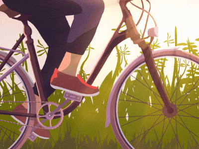 Bike - MIPIM 2017 bike gif illustration loop mipim
