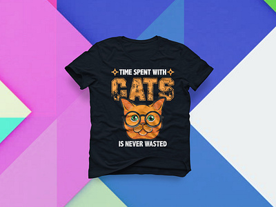 Time Spend With Cats / Cat T Shirt Design