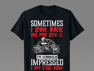 Motorcycle T-shirt Design