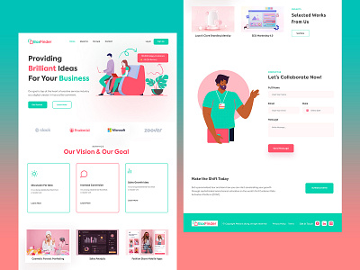 Business landing Page UI Design business landing page business landing page template business landing page templates business ui design designrtist landing page ui ui design uiux ux design uxui