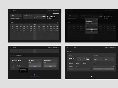 UI Design / Web defi ui design wireframe