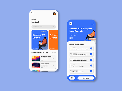 Mobile App Online Course Design