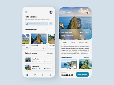 Travel Mobile App Design 2020 trend app app design branding design mobile ui uiux ux