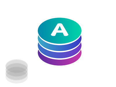 Akavache Logo akavache branding database geometry icon logo logo design logotype symbol vector