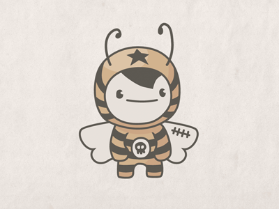 Bee bee boy character kawai