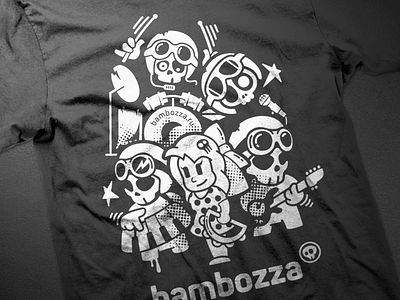 Bambozza bambozza character fun music print t shirt toy