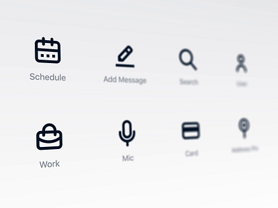 Icon set for upcoming UI Kit icon design icon set iconography icons ui ui design vector