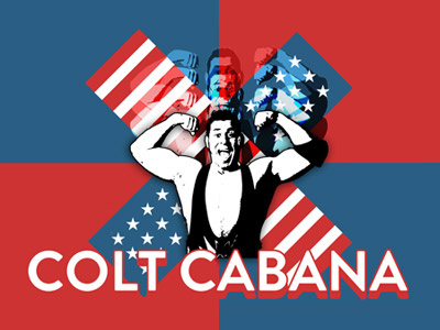 Colt Cabana – Resistance Pro resistance pro typography wrestling