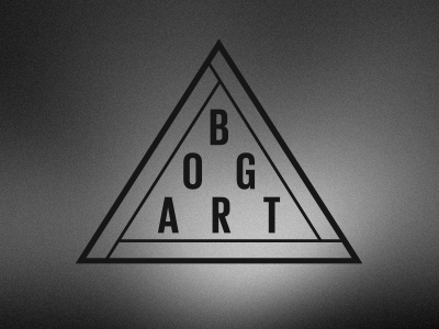 Bogart branding logo music producer typography