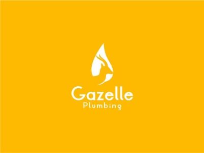 logo gazelle animation art branding design flat icon illustration illustrator logo minimal vector