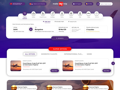 trip page branding design ui webdesign