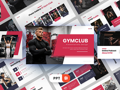 Gymclub Powerpoint Template