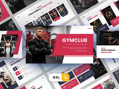 Gymclub Google Slides Template