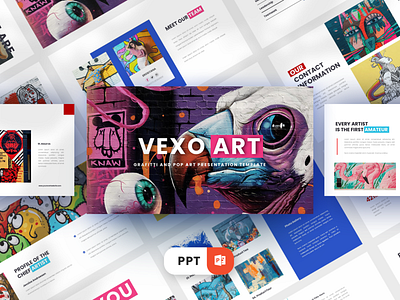 Vexoart Powerpoint Template