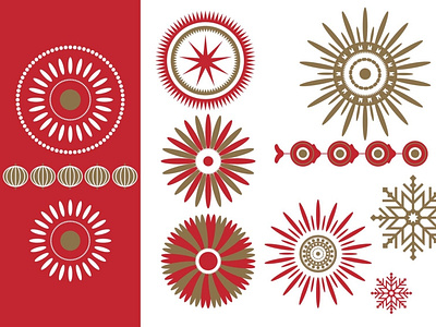 Mixed Pattern Trials adobe adobe illustrator christmas design exercise graphic graphic design graphicdesign illustration pattern pattern art pattern design patterns symbol symbol design symbol icon symbolism vector vector art vectors