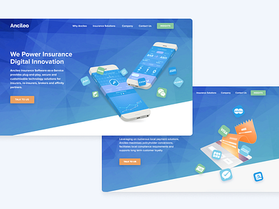 Ancileo - Web & Mobile Design