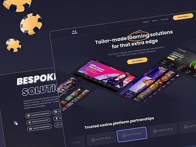 MadMen - Game building company, Casino, Gambling, UX/UI affiliate betting bookmaking casino game building gamebling onlinecasino slotgame ui ux website