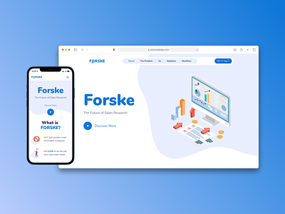 The Future of Sales Research, Landing Page, Selling design figma illustration landingpage managment researchdesktopversion ui ux vector webdesign