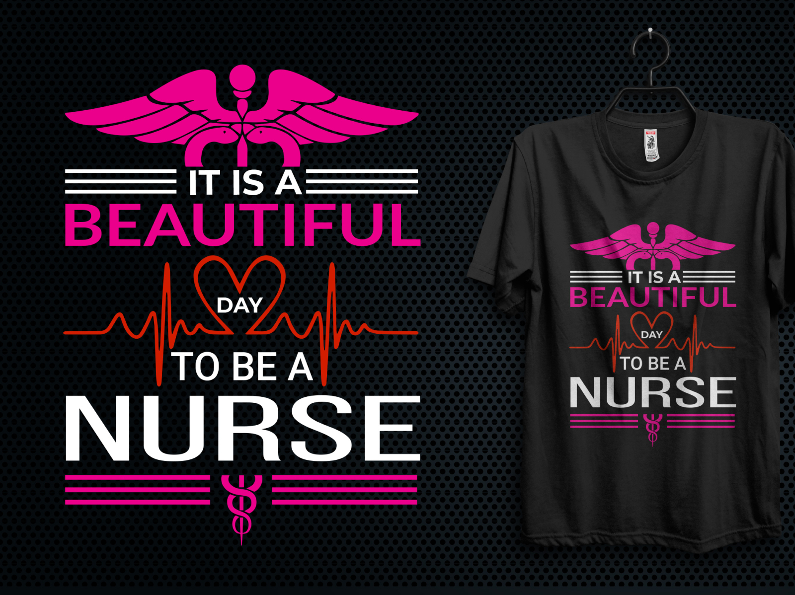 Nurse T Shirt Design By Shahadat Hossain Sojib On Dribbble