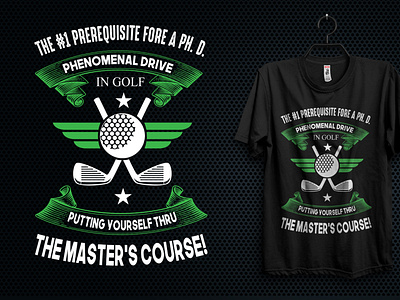 Golf T-shirt design