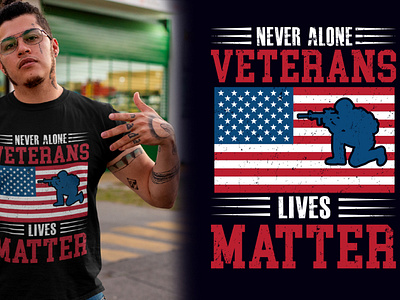 USA veterans T-shirt Design