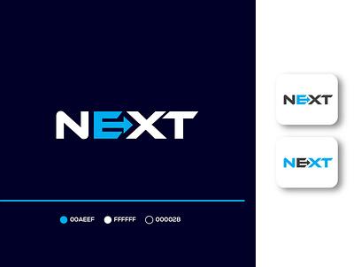 Next Logo Design corporate graphic design logo logo desinger typography logo