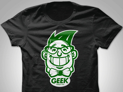 GEEK Tshirt Design - Black