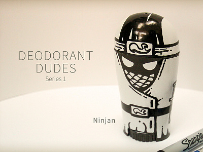 Deodorant Dudes & Dudettes - Ninjan