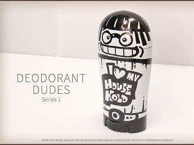 Deodorant Dudes & Dudettes - HH Lover aris aris española designer diy figurine filipino graphic design makati manila philippines pinoy sharpie