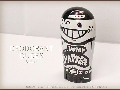 Deodorant Dudes & Dudettes - Chapter Lover aris aris española designer diy figurine filipino graphic design makati manila philippines pinoy sharpie