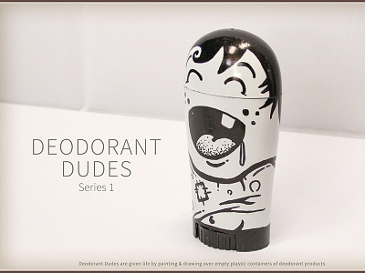 Deodorant Dudes & Dudettes - Shanty Songbird aris aris española designer diy figurine filipino graphic design makati manila philippines pinoy sharpie