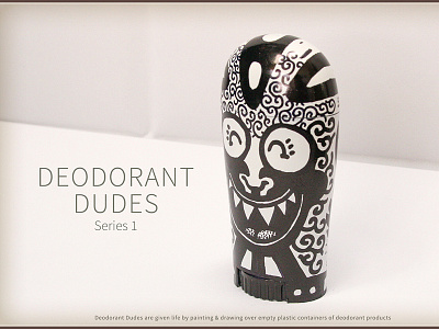 Deodorant Dudes & Dudettes - May the Marmoset aris aris española designer diy figurine filipino graphic design makati manila philippines pinoy sharpie