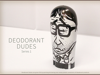 Deodorant Dudes & Dudettes - Tireless Theo aris aris española designer diy figurine filipino graphic design makati manila philippines pinoy sharpie